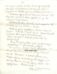 Dai Vernon’s handwritten foreword to The Classic Magic Of Larry Jennings